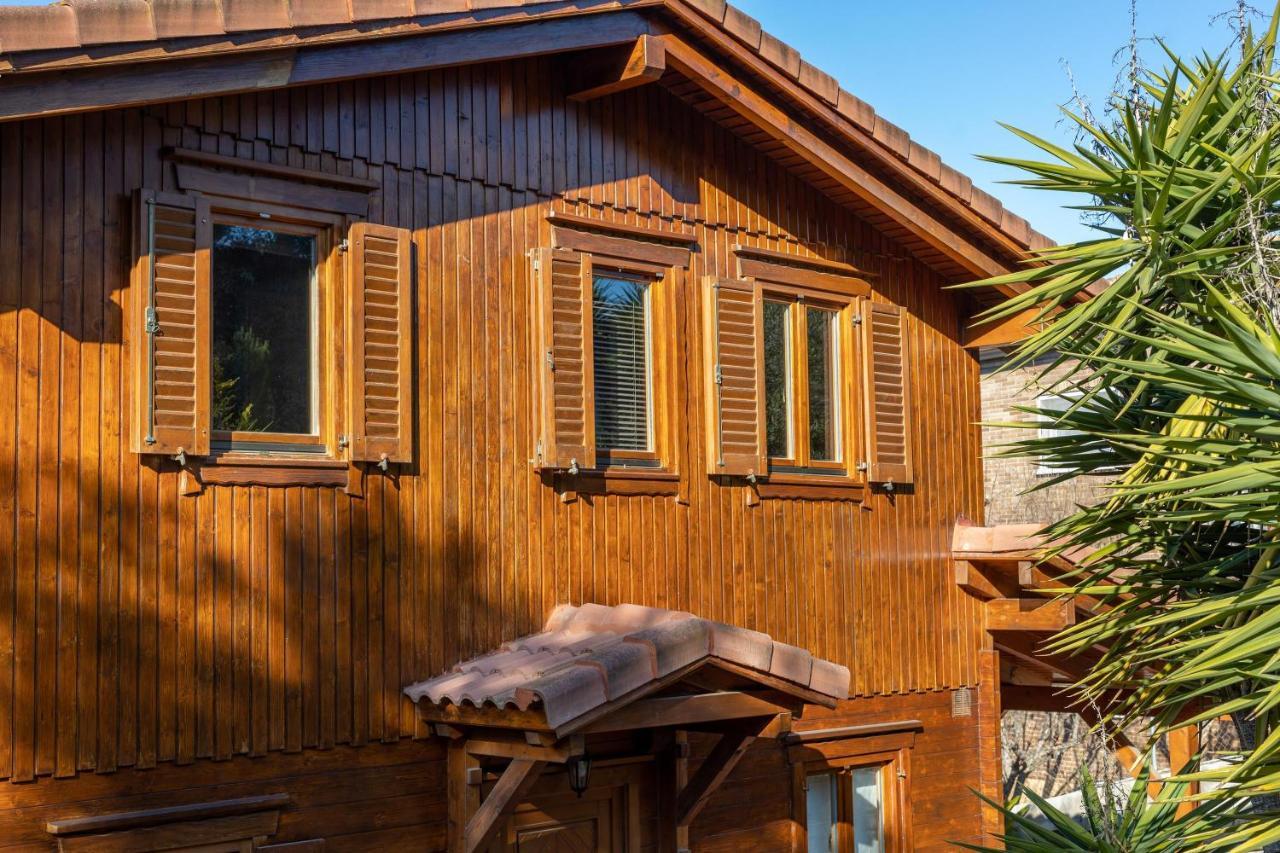 Casa De Madera En Calafell Villa Ngoại thất bức ảnh
