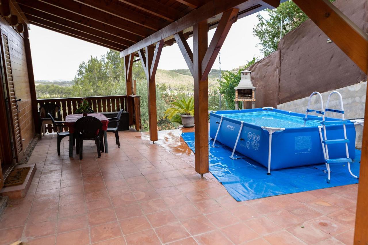 Casa De Madera En Calafell Villa Ngoại thất bức ảnh